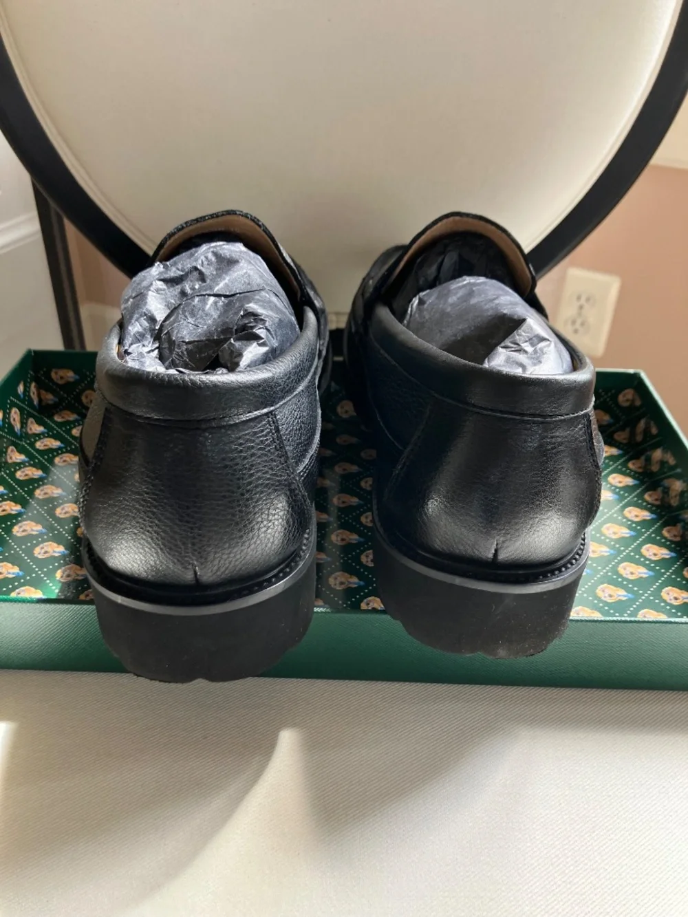 Marc Nolan ADLER LUG PENNY LOAFERS - Size 10